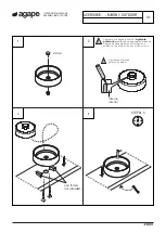 Preview for 3 page of agape BJHON 1 ACER1083E Series Assembly Instructions