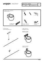 Preview for 2 page of agape CHEESE ACER0710N Assembly Instructions