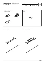 Preview for 2 page of agape DOT LINE ADTL0466-471-465 Assembly Instructions