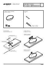 Preview for 2 page of agape DROP XL Assembly Instruction