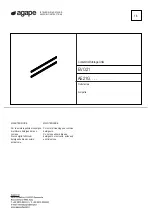 Preview for 1 page of agape EVO 21 AE21G Series Assembly Instructions