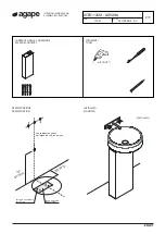 Preview for 2 page of agape LARIANA ACER1126M Assembly Instructions