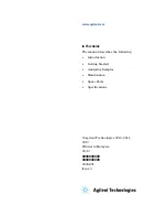 Preview for 42 page of Agilent Technologies 4200 FlexScan Operation Manual