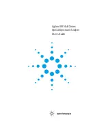 Preview for 1 page of Agilent Technologies 8614 B Series User Manual