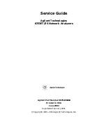 Preview for 1 page of Agilent Technologies 8753ES Service Manual