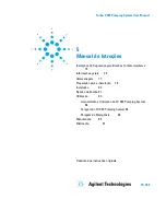 Preview for 73 page of Agilent Technologies 969-6500 User Manual