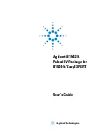 Agilent Technologies B1542A User Manual preview