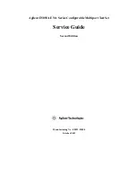 Preview for 1 page of Agilent Technologies E5092A Service Manual