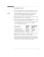 Preview for 2 page of Agilent Technologies E5346A Installation Note