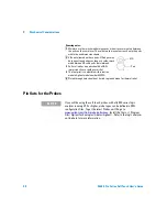 Preview for 28 page of Agilent Technologies E5386A User Manual