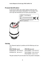 Preview for 5 page of Agilent Technologies FRG-700 Short Operating Instructions