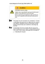 Preview for 19 page of Agilent Technologies FRG-700 Short Operating Instructions