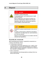 Preview for 30 page of Agilent Technologies FRG-700 Short Operating Instructions