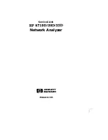 Preview for 5 page of Agilent Technologies HP 8719D Service Manual