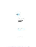 Preview for 4 page of Agilent Technologies J2126A Quick Reference Manual