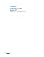 Preview for 8 page of Agilent Technologies SureScan G4900DA User Manual