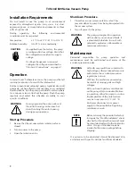 Preview for 8 page of Agilent Technologies TriScroll 620 Series Installation And Operation Manual