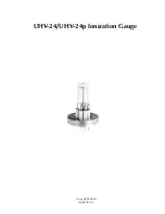 Preview for 2 page of Agilent Technologies UHV-24 Instruction Manual