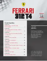 Preview for 2 page of Agora Models FERRARI 312 T4 Manual