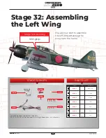 Preview for 23 page of Agora Models Mitsubishi A6M ZERO Fighter Build Instructions