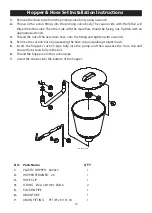 Preview for 19 page of AGP 700W Mechanical Instruction Manual