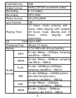 Preview for 14 page of AGPtek A11 User Manual