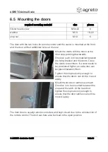 Preview for 10 page of Agreto Swis721 LT BT Standart User Manual