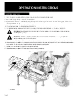 Preview for 24 page of AGRI EASE BE-LS22TL3PT Owner'S Manual