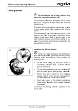 Preview for 23 page of Agria 5300 Operating Instructions Manual