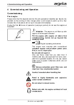 Preview for 27 page of Agria 5300 Operating Instructions Manual