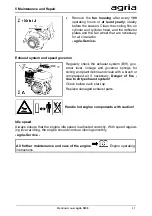 Preview for 41 page of Agria 5300 Operating Instructions Manual