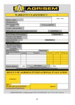 Preview for 47 page of Agrisem MAXIMULCH FIXED 3 Series User Manual