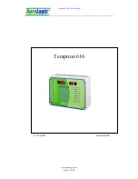 AgroLogic Temptron 616 User Manual preview