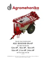 Agromehanika AGS 2500 EN-HP Instructions For Use Manual preview