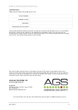 Preview for 16 page of AGS Mini Merlin CH4CO v2-TX Installation, Operation & Maintenance Manual