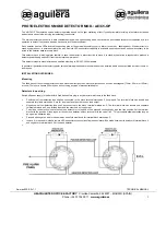 aguilera electronica AE/C5-OP Quick Start Manual preview