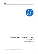 Ai-Thinker NodeMCU-BU01 Manual preview