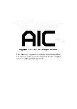 Preview for 4 page of AIC RSC-3ETS User Manual