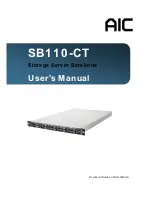 AIC SB110-CT User Manual preview