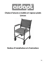 Preview for 5 page of aidapt Linton Mobile Commode Fixing And Maintenance Instructions