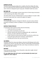 Preview for 2 page of aidapt VM953 Usage And Maintenance Instructions