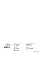 Preview for 36 page of Aimco UTM-1500 Instruction Manual