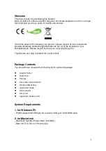 Preview for 3 page of AIPTEK HyperPen 10000U Quick Start Manual