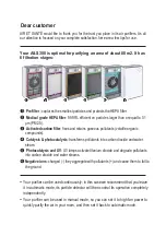 Preview for 2 page of Air Et Sante A&S 300 PREMIUM User Manual