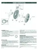 Preview for 2 page of Air King 4CH64E/9018E Operating Instructions & Parts Manual