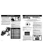 Preview for 1 page of Air King 4YN46C/9318C Operating Instructions & Parts Manual