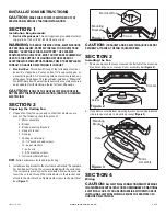 Preview for 2 page of Air King 9842 Operating Manual