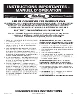 Preview for 5 page of Air King AK110LS Operating Manual