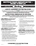 Preview for 7 page of Air King ES130DH Operating Manual