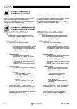 Preview for 38 page of Air Liquide 0389-0385 Safety Instruction For Use And Maintenance